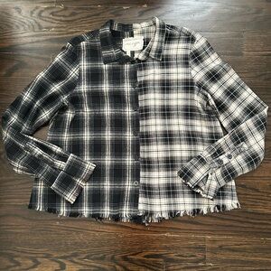 Greg Lauren Plaid Button-Up Shirt
